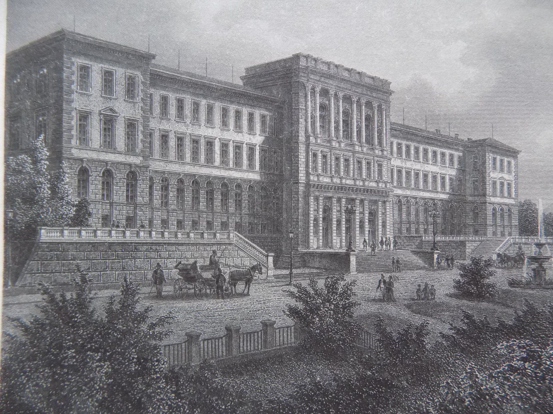 Stiche: Das Polytechnikum in Zürich – Gebraucht aus Risch von Antikfee 3