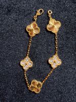 Bracelet Trèfle Doré