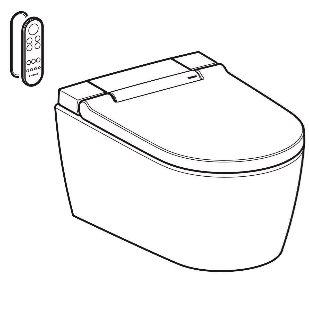 WC: Geberit AquaClean Sela WC-Komplettanlage – Nuovo e nell'imballaggio originale da Bottighofen venduto da zaap 1