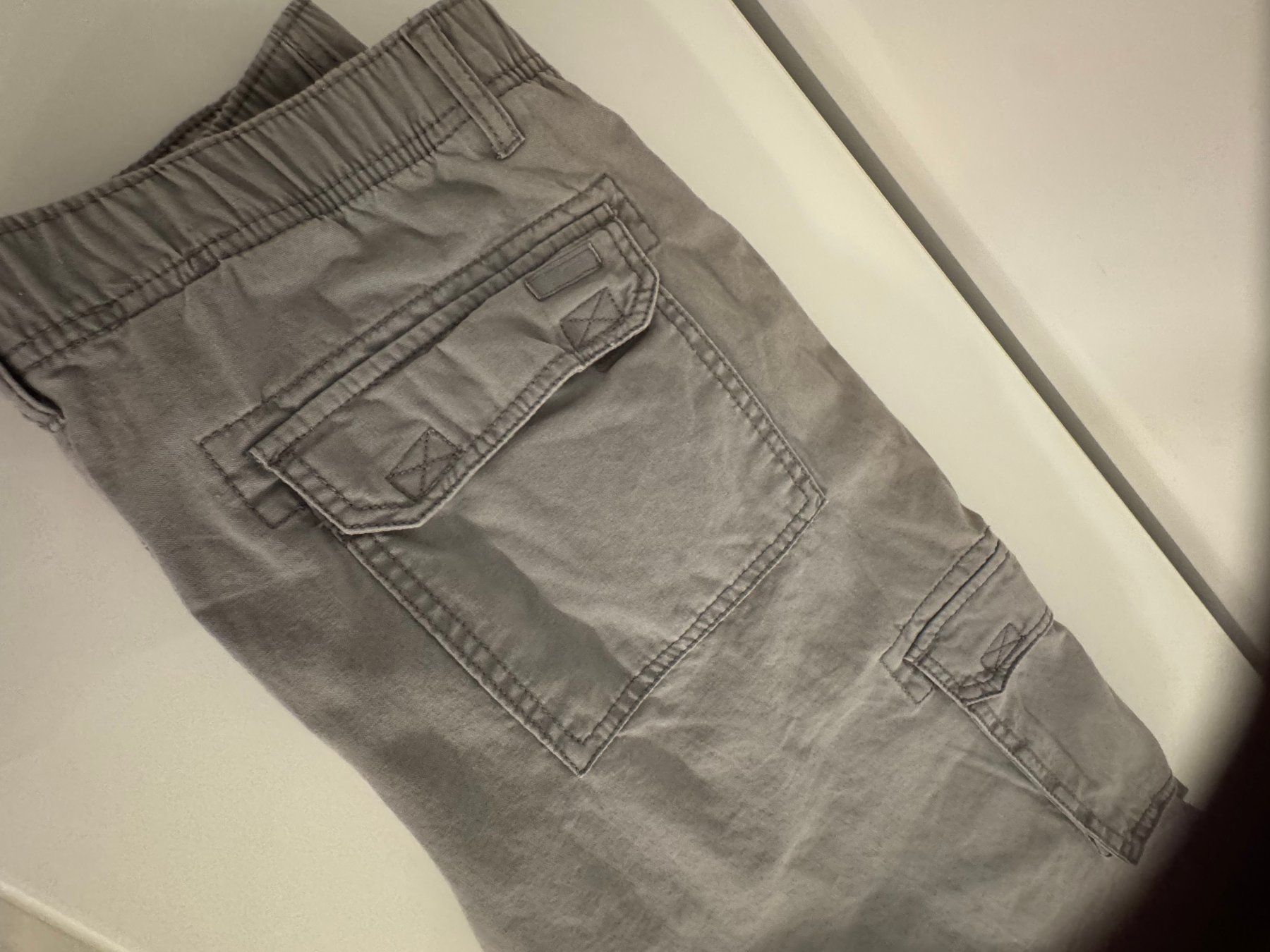 Hosen: Sommer Cargohose Herren EU Gr. 48 grau – Gebraucht aus Uhwiesen von mic_kd6g 1