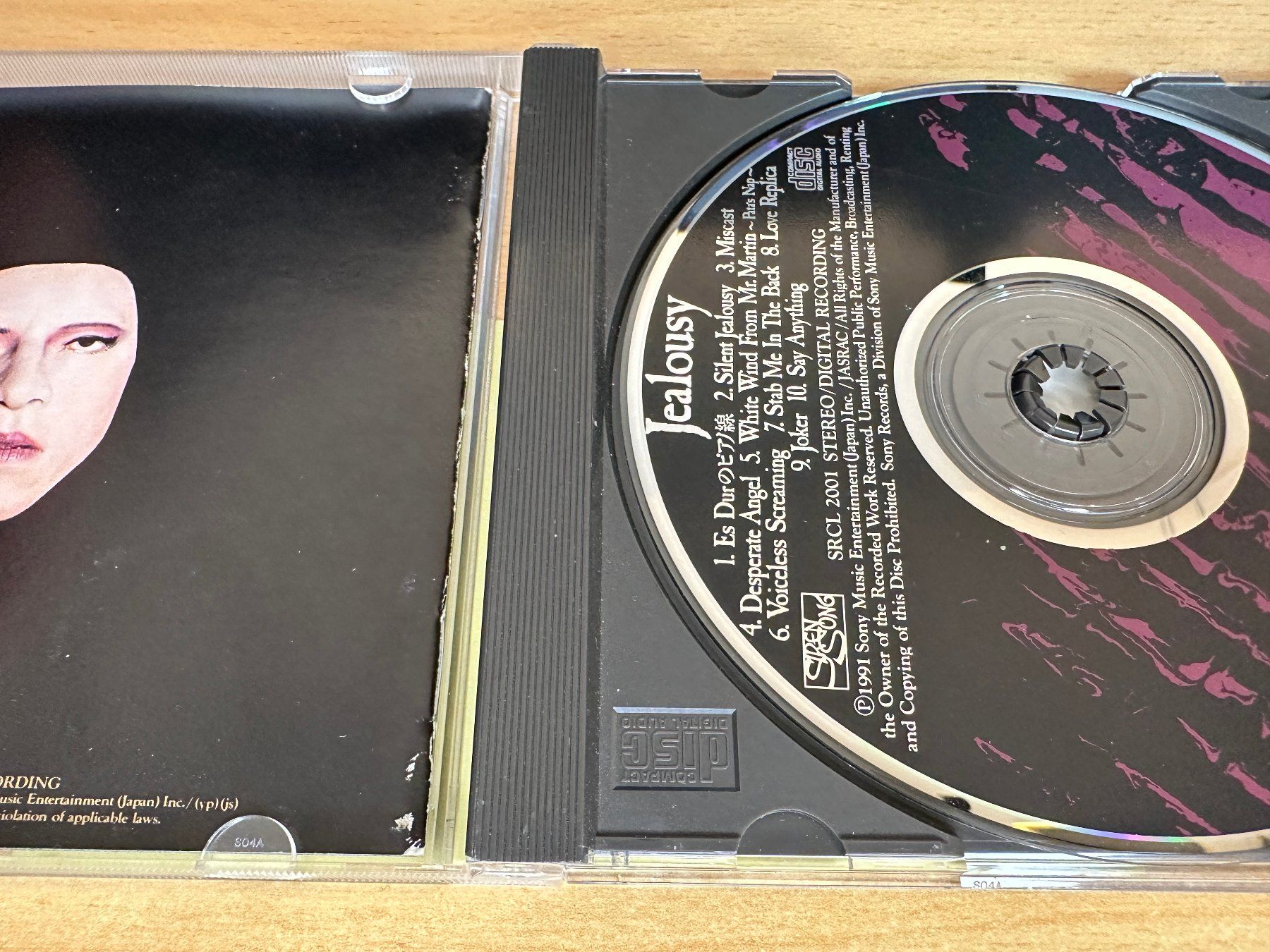 CD: X – Jealousy – Usato da Rikon im Tösstal venduto da Alpenmutz 2