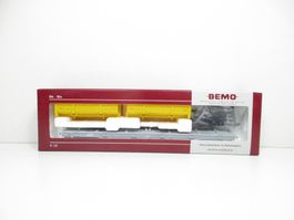 Bemo H0m 2281 102 RhB Flachwagen Rp-w 8352 Aushubwagen
