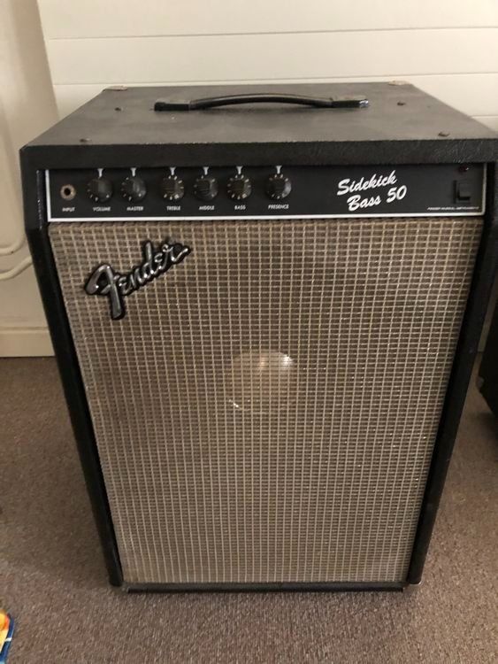 Fender Amplificatori: Fender Side Kick Bass 50 - Bass Combo – Usato da Zürich venduto da aguzan