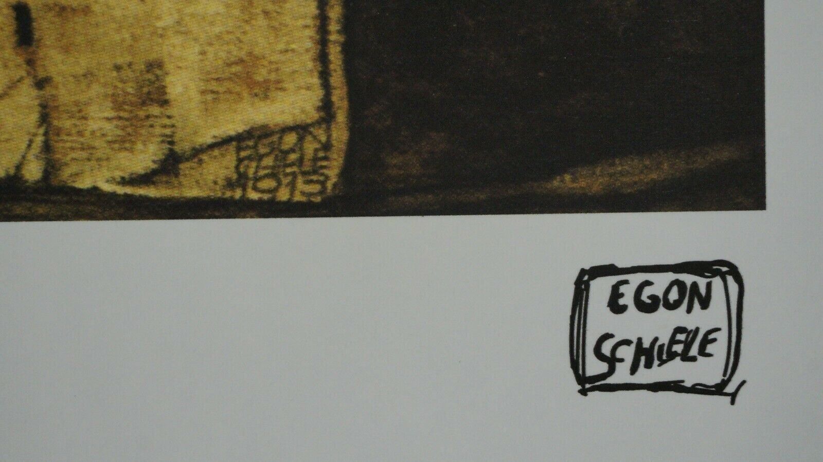 Foto & Immagini: EGON SCHIELE     HANDNUMMERIERT DRUCKSIGNIERT – Usato da Gersau venduto da grafik-kunst 3