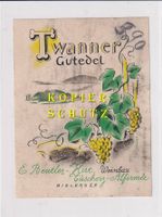 Etikette - Twanner Gutedel /bd