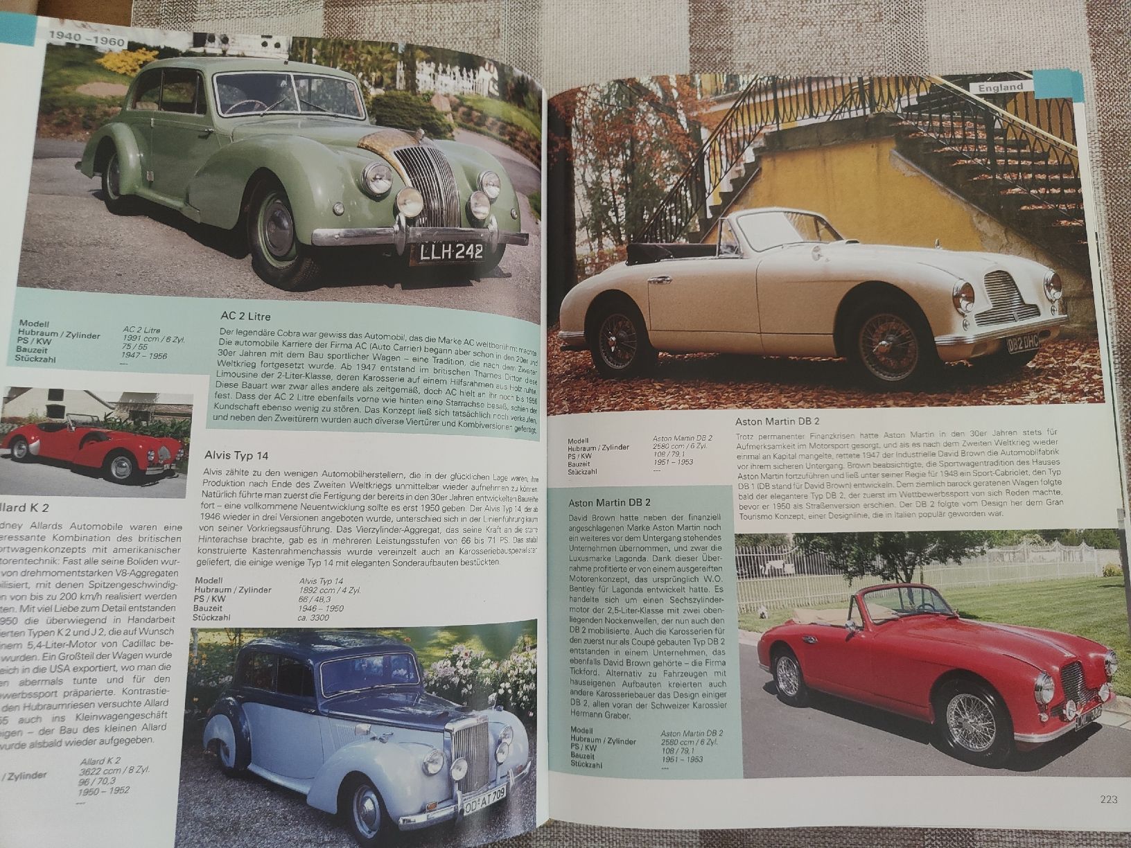 Bücher: Buch 1000 Automobile Geschichte Klassiker Technik – Gebraucht aus Riehen von sulzschnee 6