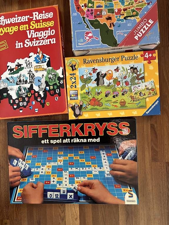 Ravensburger Spiele: 6 Spiele und Puzzle – Gebraucht aus Langendorf von Tbejda 3