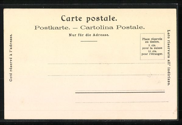 Cartes postales: Litho Neuchatel, Cacao Suchard, Marque d – D'occasion à Berlin par bartko-reher 1