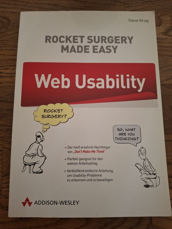Web Usability Rocket Surgery Made Easy Buch (Gebraucht) in Gattikon