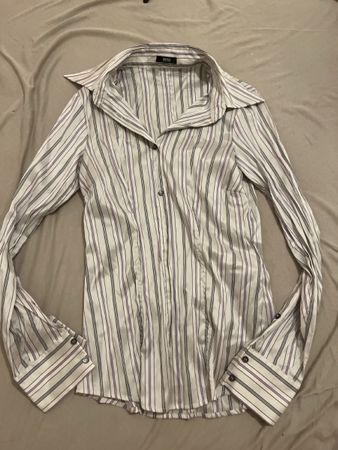 Chemise rayée BOSS Hugo Boss taille M femme 