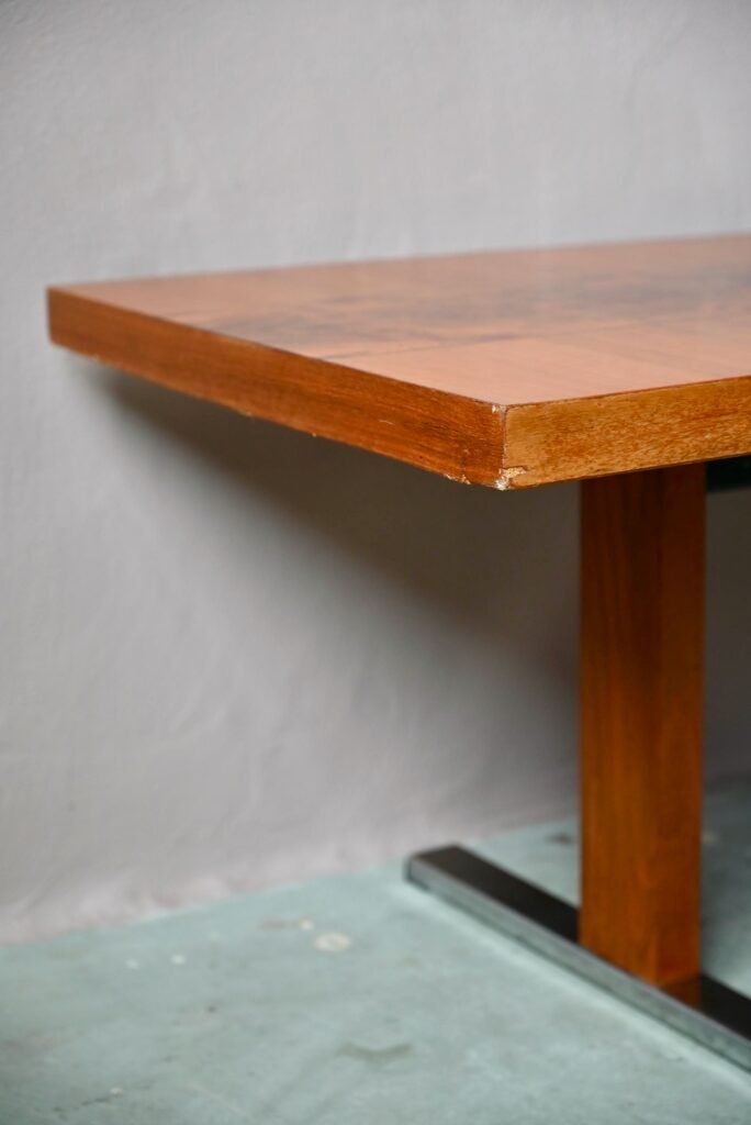 Tische: Table basse rectangulaire monte et baisse vintage scandinave – Gebraucht aus COLMAR von Sophiebellelurette 4