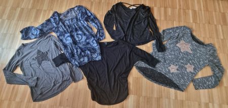 Kleiderpaket: Shirts + Pullover - Gr. S/36