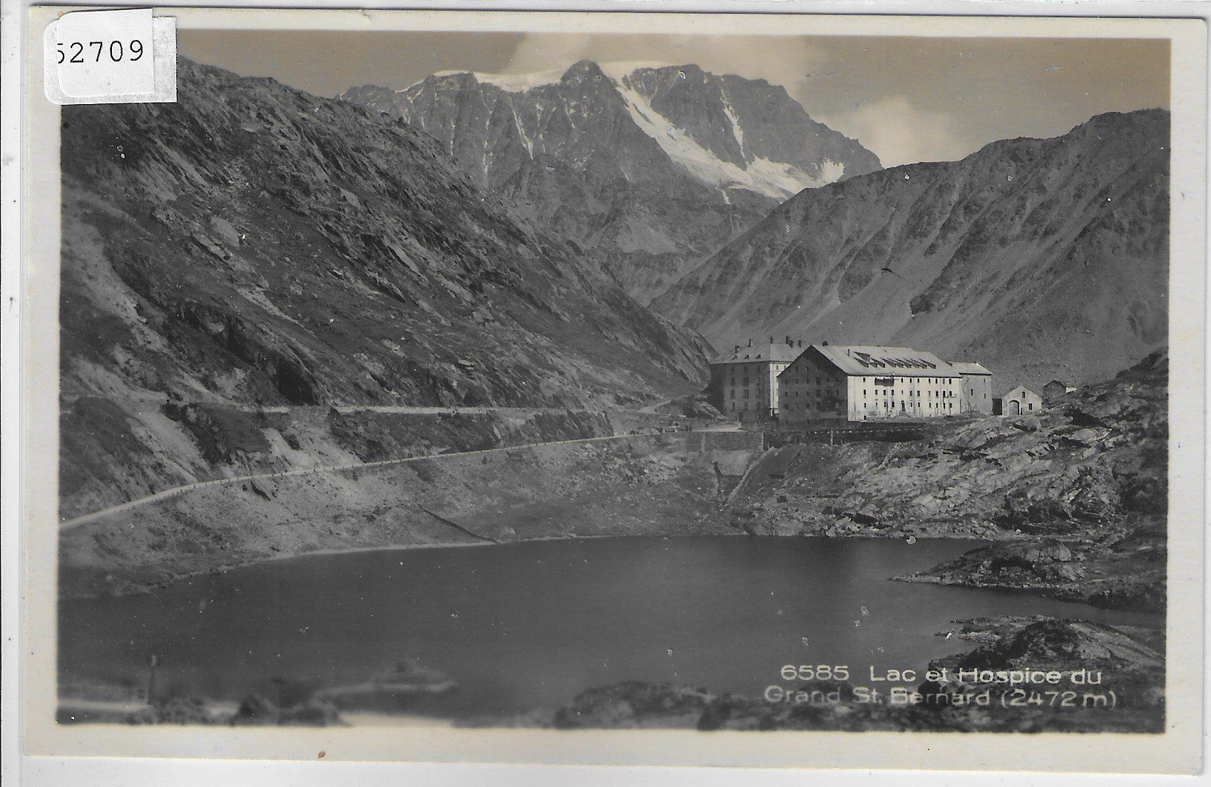 Cartoline postali: Hospice & Lac du Grand Bernard – Usato da Ettingen venduto da Kartenplanet