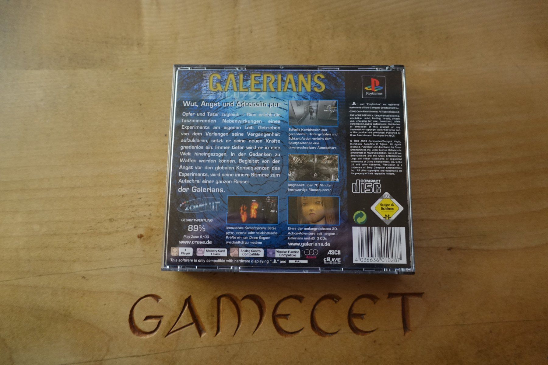 Sony Jeux: Galerians – D'occasion à Steinach par Gamecet 2