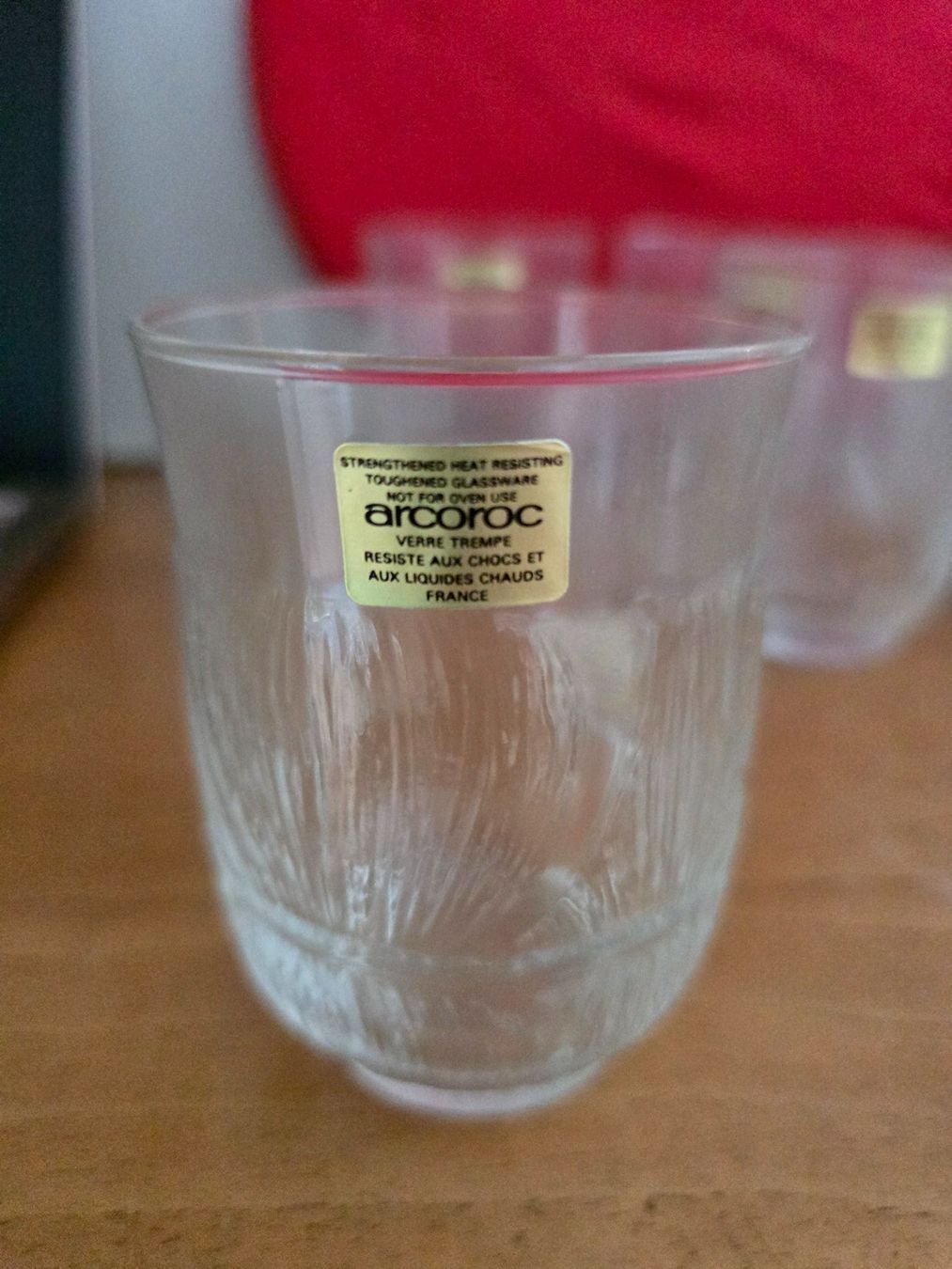 Bicchieri: Set 6 Arcoroc Saft-Gläser 60er Vintage – Nuovo e nell'imballaggio originale da Rorschacherberg venduto da Scharfeegge 1