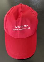 Cap Mütze rot "Switzerland great since 1291" Kult Sammler