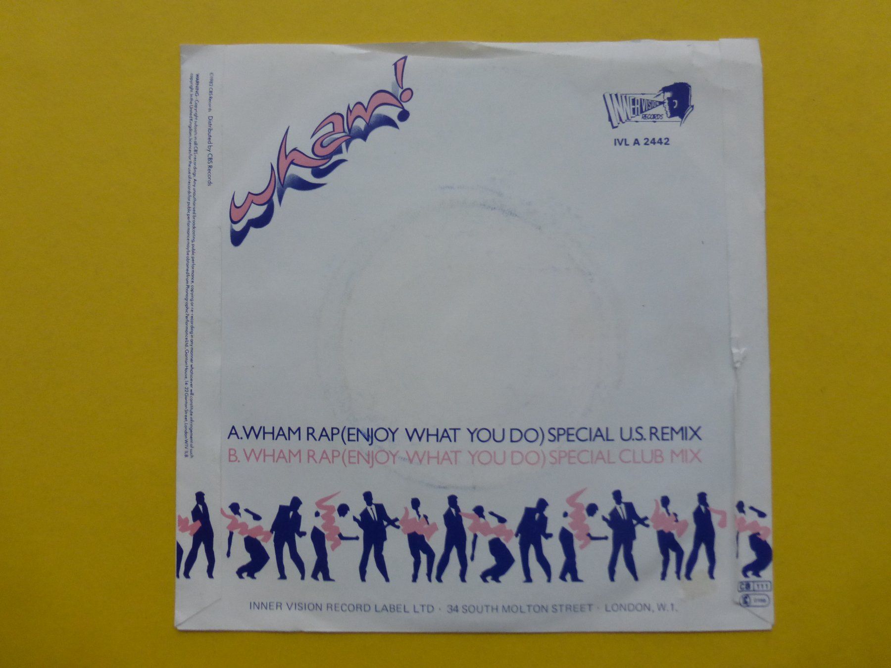 Dischi in vinile: Wham! – Wham Rap! – Usato da Zürich venduto da Swiss57 1