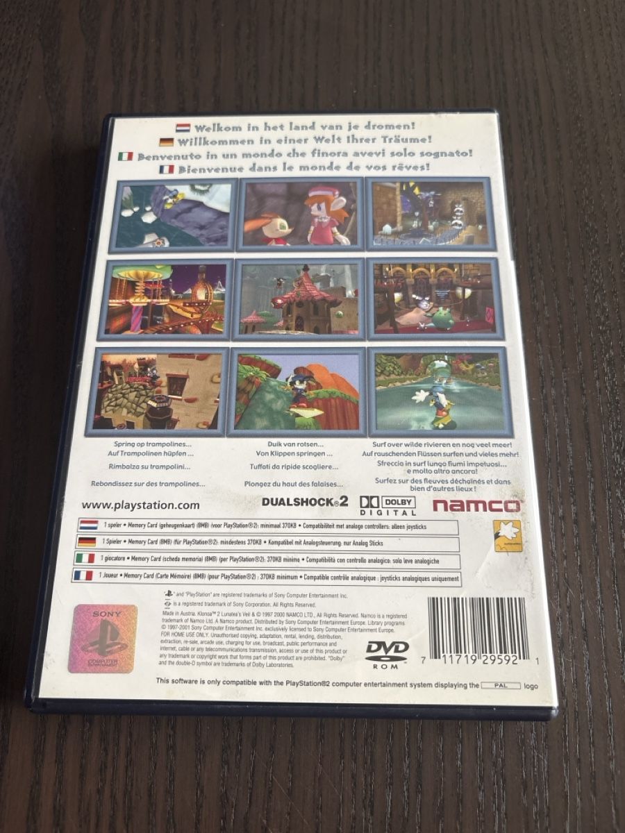 Sony Giochi: Jeu Retro Klonoa 2 Sony PlayStation 2 PS2 – Usato da Meyrin venduto da did_bqr5 1