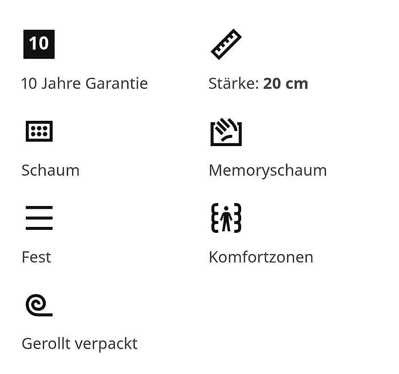 Matratzen: Matratze Akrehamn – Gebraucht aus Schwyz von rap_z7ny 2