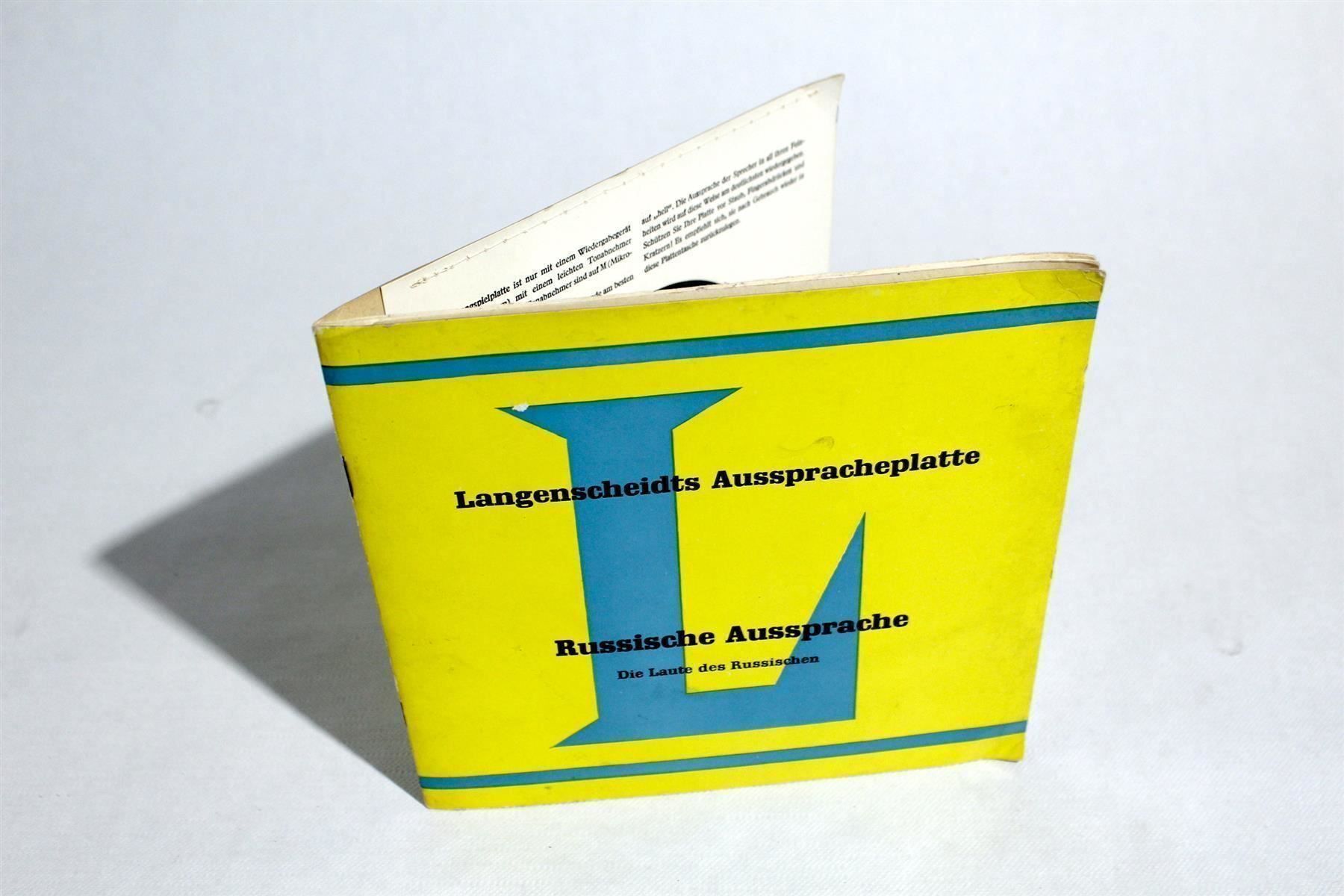 Libri: RUSSISCHE AUSSPRACHE: Die Laute Des... – Usato da Bern venduto da vinyl-heaven 1