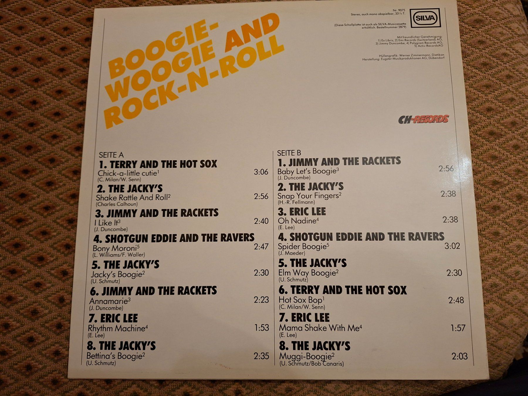 Dischi in vinile: Swiss Rock Compilation- Boogie Woogie and Rock-N-Roll – Usato da Bernex venduto da Wannabehasbeen01 1