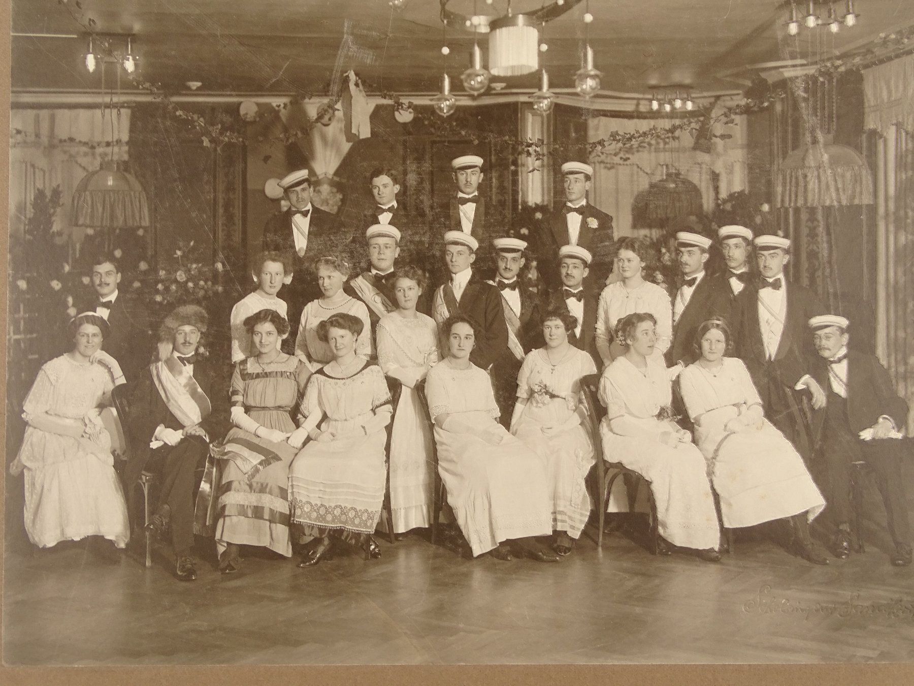 Cartoline postali: STUDENTIKA, MERKURIA-BALL 1912 – Usato da Grüningen venduto da Kartensammler 1