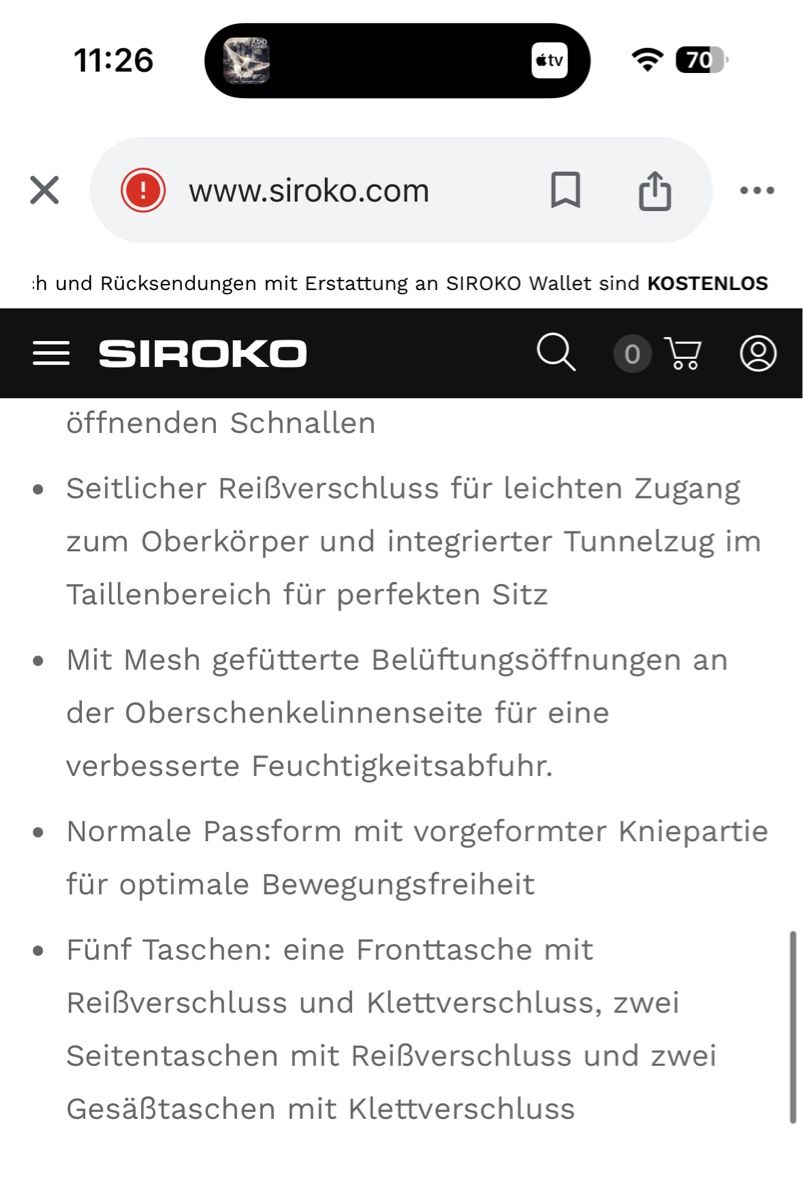 Pantaloni: Snowboardhose von siroko NEU – Nuovo e nell'imballaggio originale da Chur venduto da Paemel 5