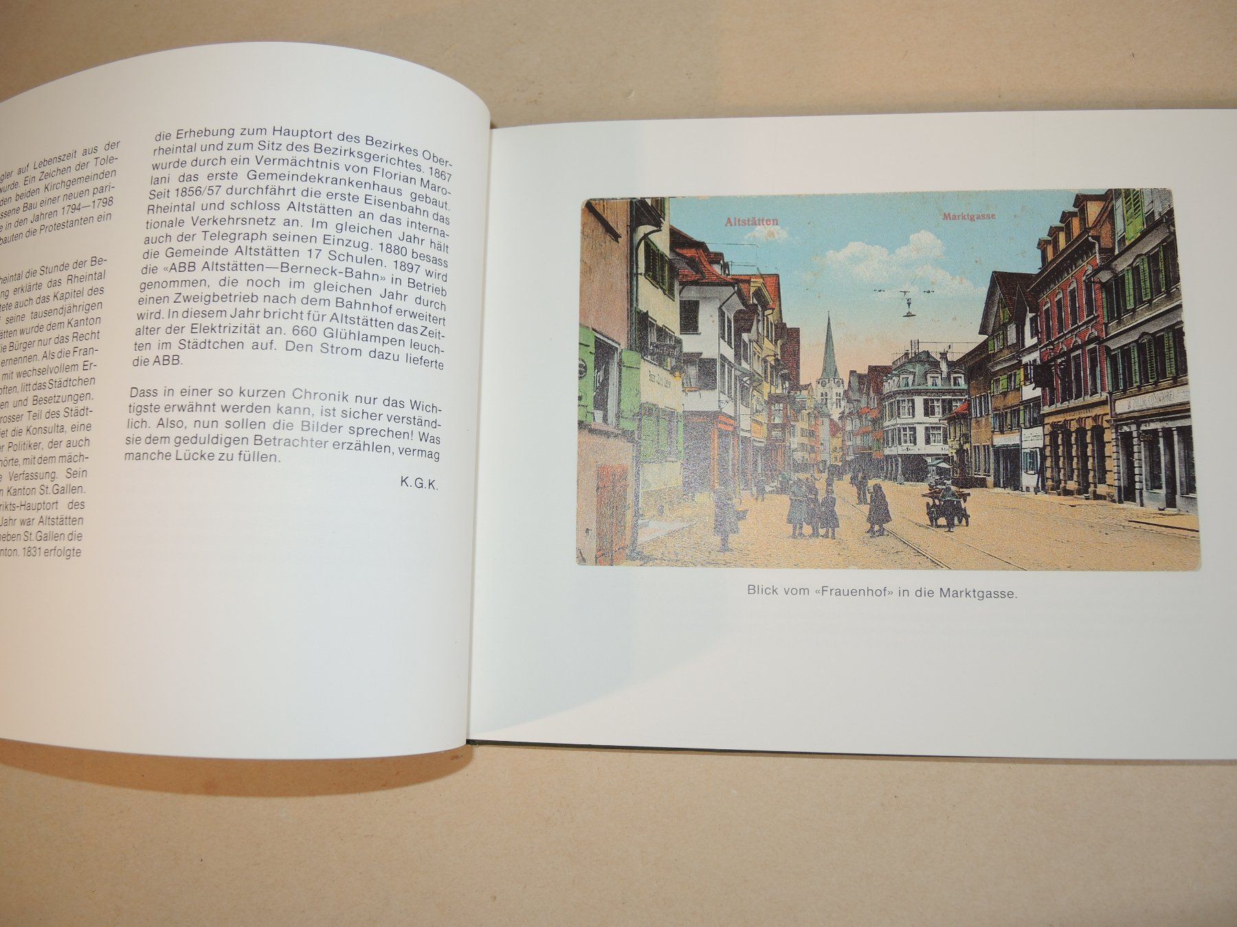 Libri: Altstätten um 1900 : 105 Ansichtskarten Weber Heiden – Usato da Rorschach venduto da maeck8 3