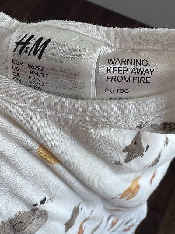 H&M Sacchi a pelo: Babyschlafsack H&M 2.5 TOG, Gr. 86/92 – Usato da Zürich venduto da jazz_mine 1