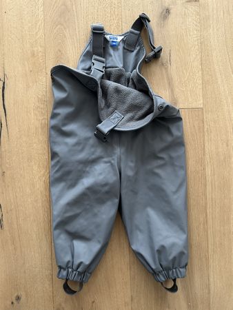 Gefütterte Regenhose Gr. 80
