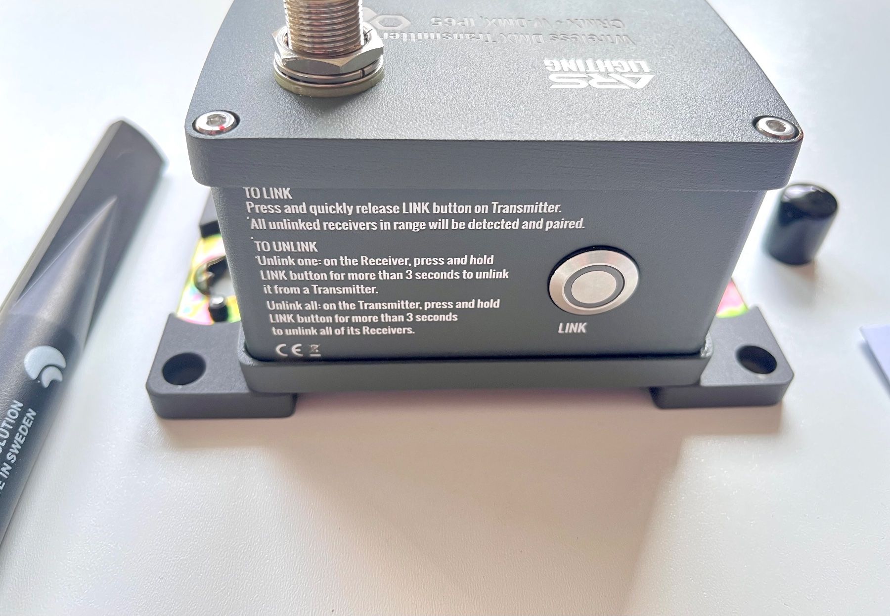 Lampade: Kit Wireless DMX IP65 / W-DMX / CRMX – Nuovo e nell'imballaggio originale da Genève venduto da RVA_GVA 5