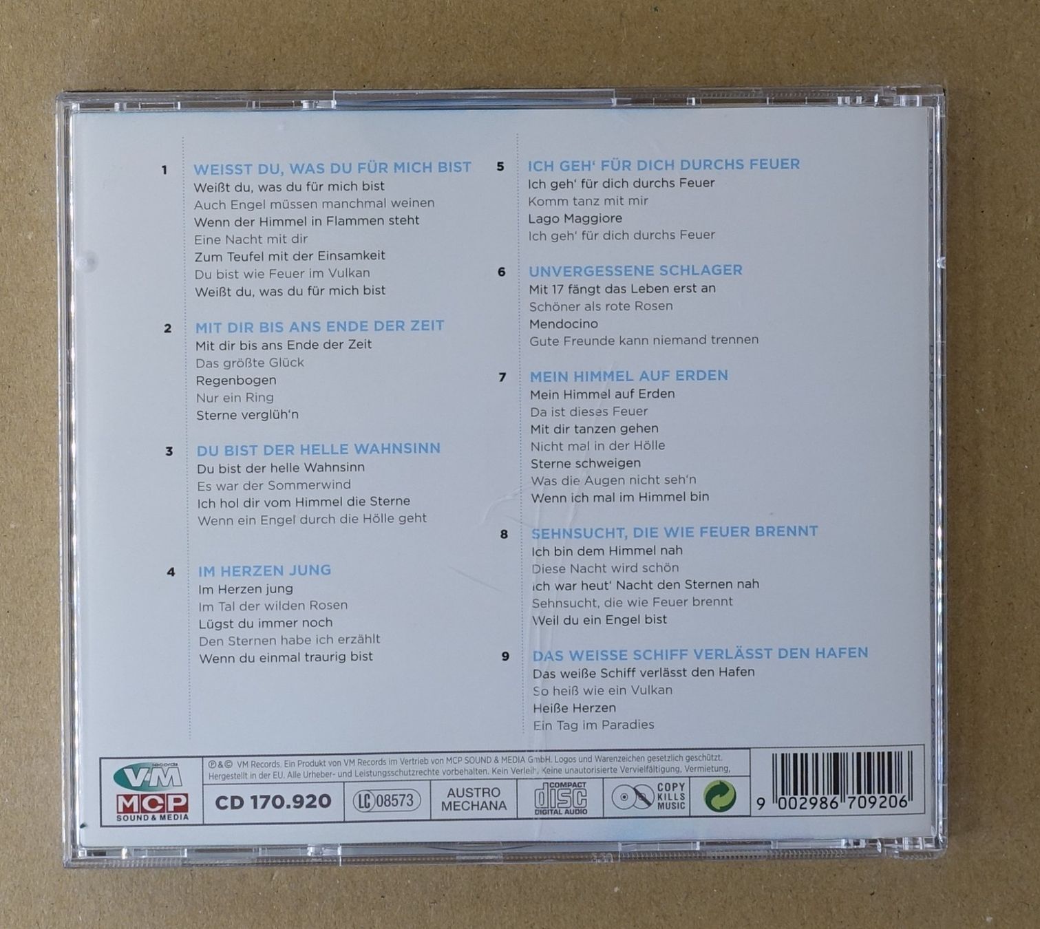 CD: Amigos – Hit-Mix - F12 – Usato da Sessa venduto da fraenklishop 1