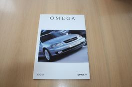 Opel Omega Prospekt / Broschüre - 8/1999