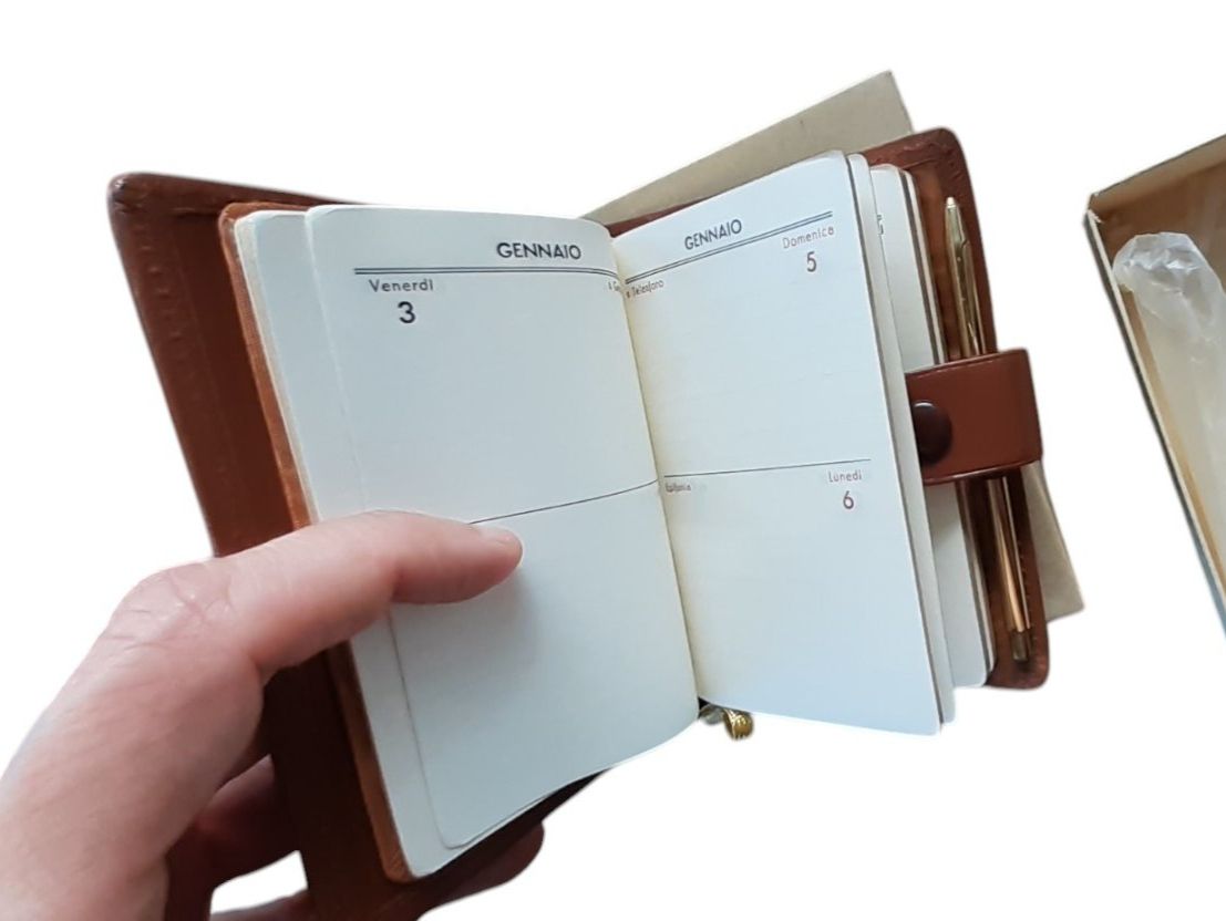 Calendari: Agenda Taschenagenda 1958 – Usato da Mörschwil venduto da wunderkiste44 8