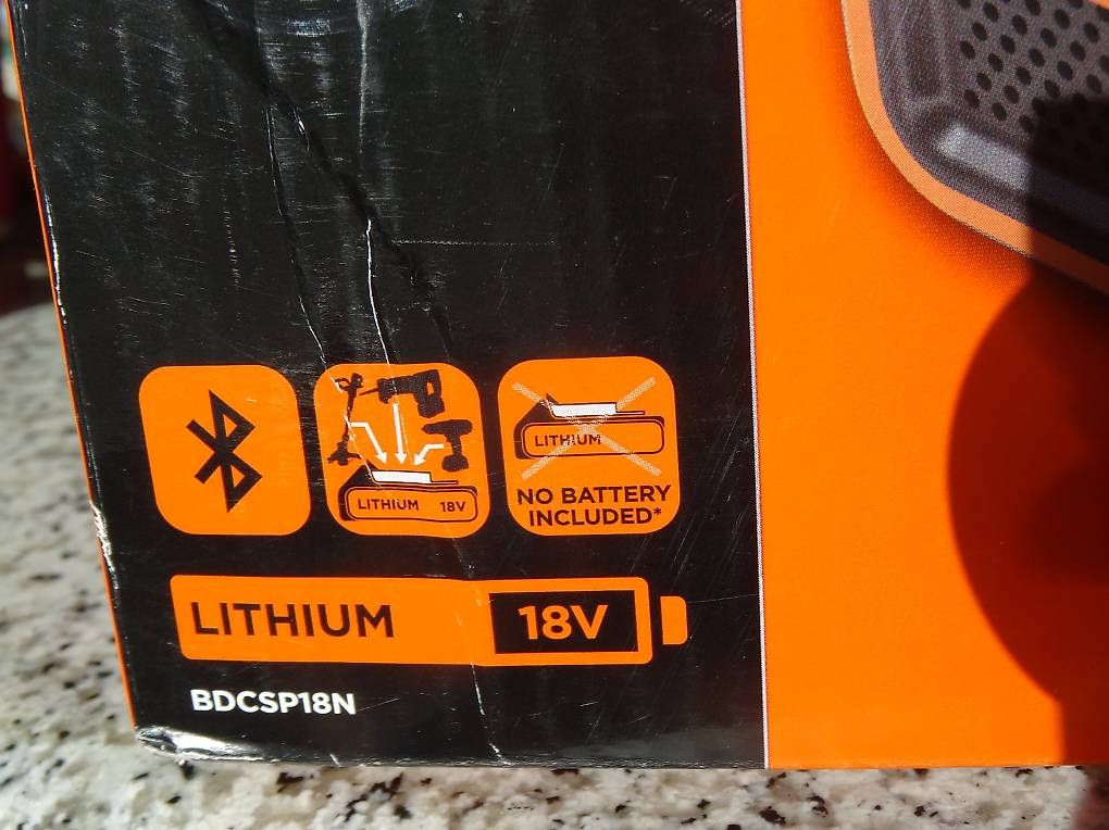 Lautsprecher: Black & Decker  Akku 18v &Ladegerät &Bluetooth Lautsprecher – Neu (gemäss Beschreibung) aus Buttisholz von buttiholli 2
