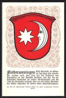 Niederweningen, Wappen mit Stern und zun