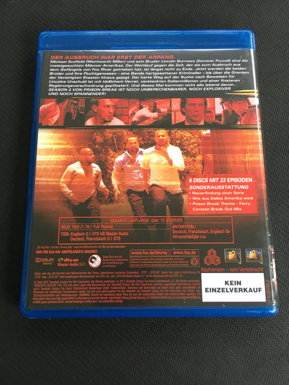 Tutti i DVDs: Prison Break (Staffel 2) [Blu-ray] – Usato da St.Gallen venduto da MedienJoe 1