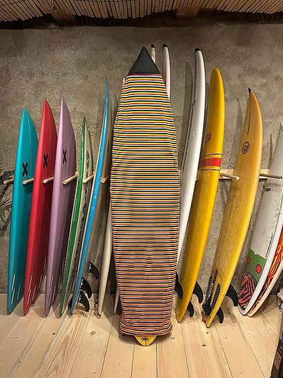 Surfboards & Schwimmbrette: Surfboardhülle - Surfsocke kariert – Gebraucht aus Blankenburg von redmonkeysurf.ch