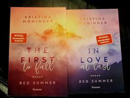 Kristina Moninger Romane "The First to Fall" "In Love" 2 Stk