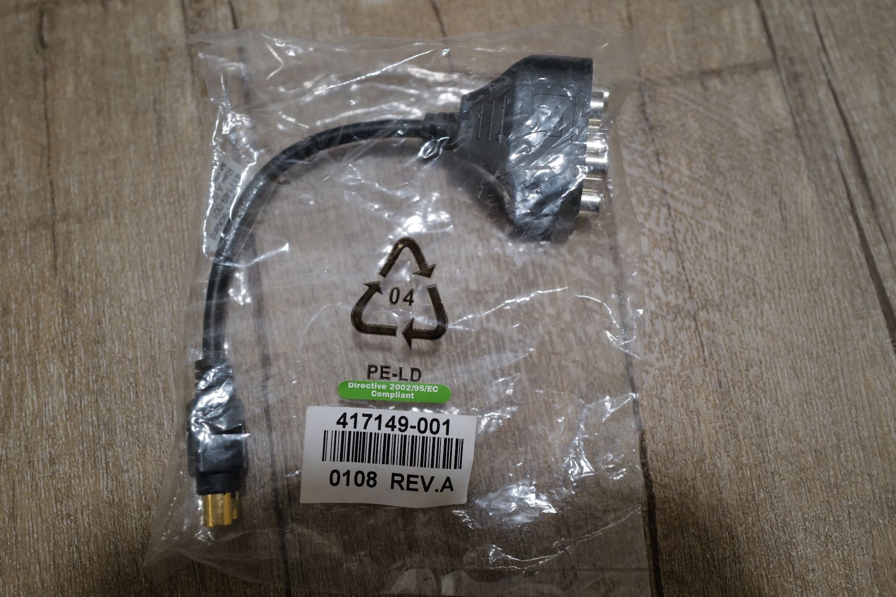 Hewlett Packard Cavi: HP S Video auf RBG Kable 417149-001 – Usato da Port venduto da hgn1 2