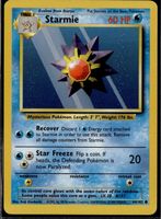 Starmie Base Set 64/102 Pokémon 1999