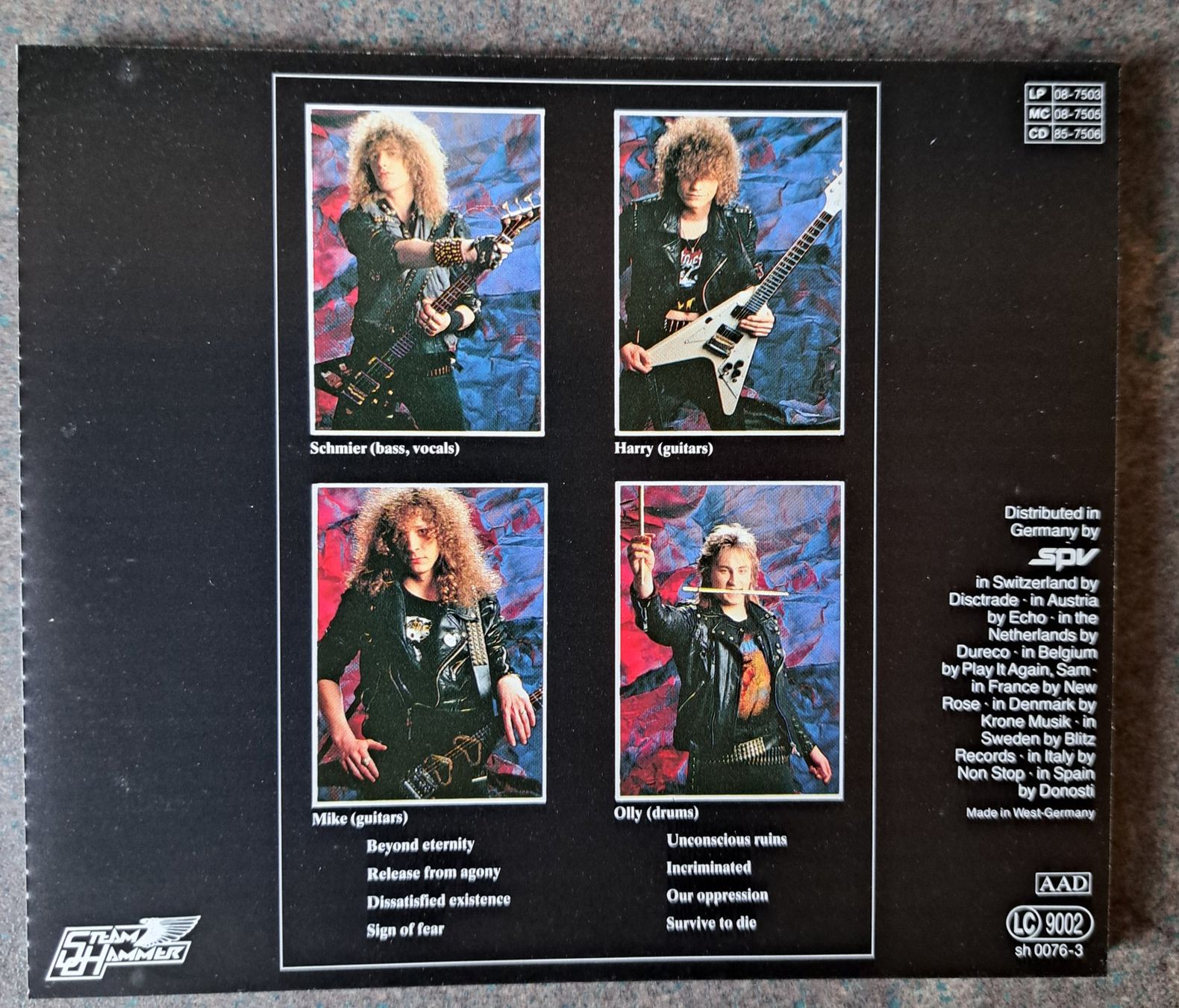 CD: Destruction - Release From Agony ORIGINAL CD – Usato da Solothurn venduto da Temple_of_Triton 1