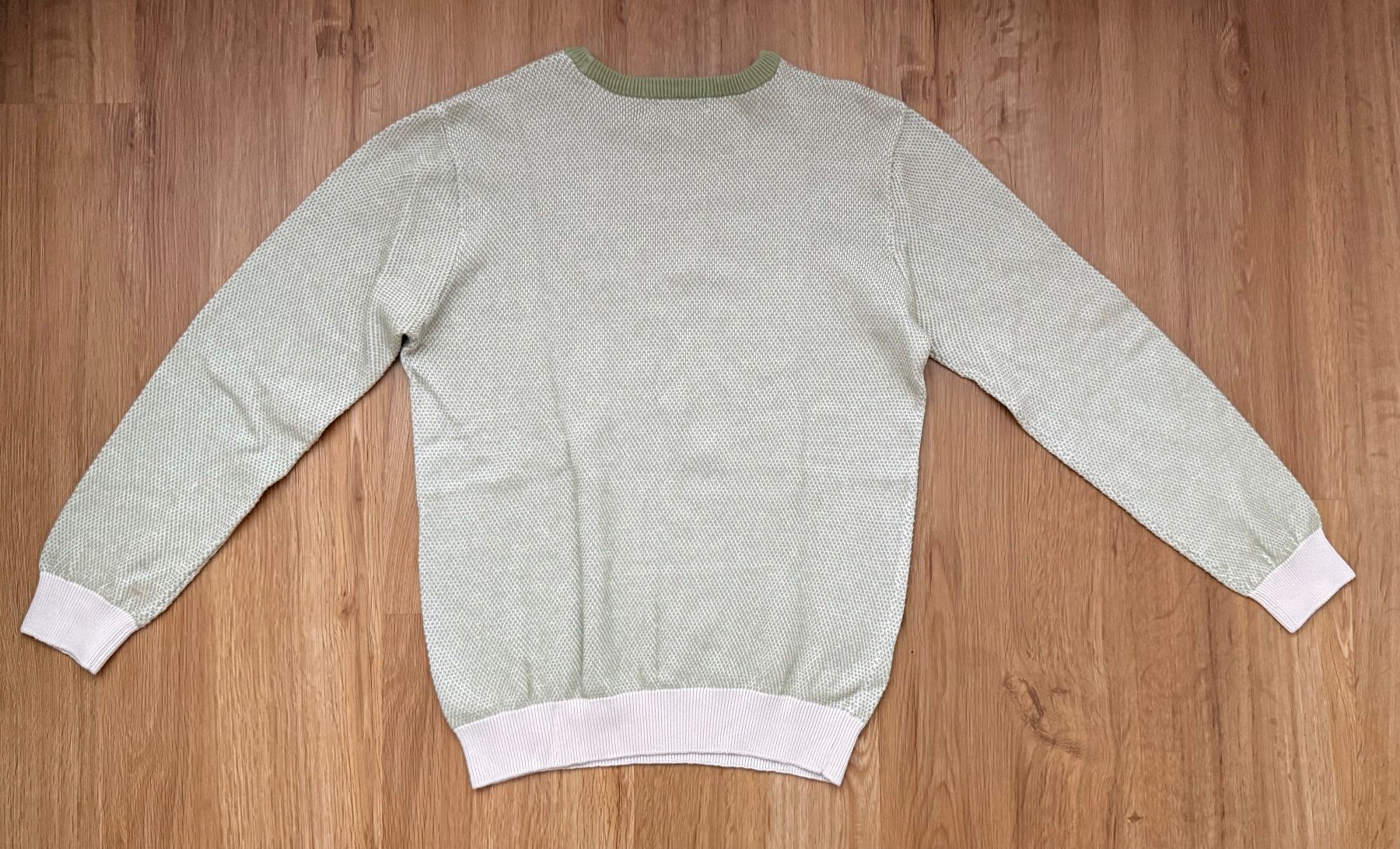 Pullover & Sweatshirts: Jungenpullover grün-beige, Grösse M, ca. 140 – Gebraucht aus Glattbrugg von Seventyfive 3
