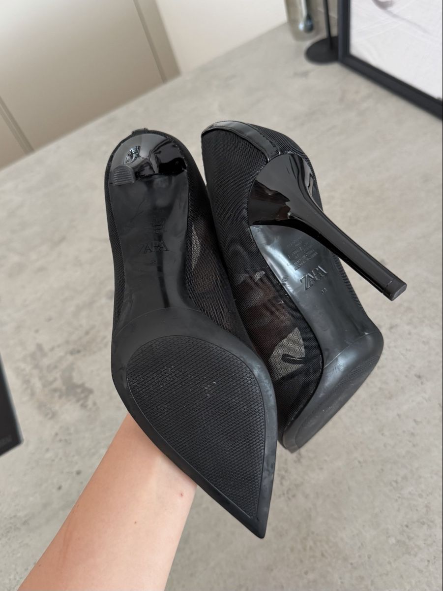 Zara Scarpe da donna: Schwarze ZARA Pumps - Grösse 38 – Nuovo (secondo la descrizione) da Untersiggenthal venduto da celinexfe 3