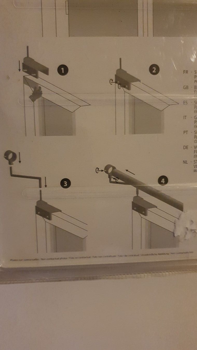 Autres décorations & accessoires: Support rideaux sans perçage – Neuf avec emballage d'origine à Servion par meno999 3