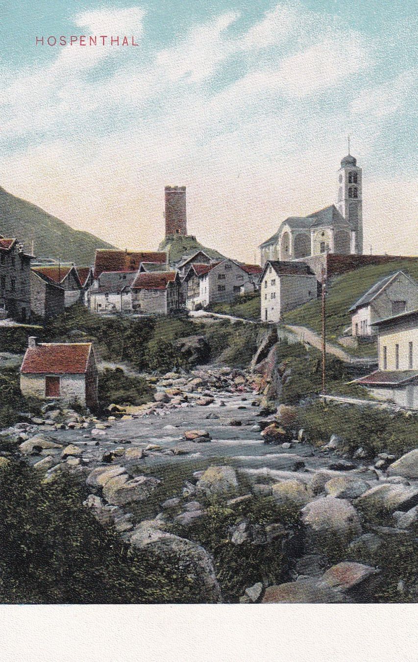 Cartoline postali: Hospenthal – Usato da Cormoret venduto da Pascalll2001
