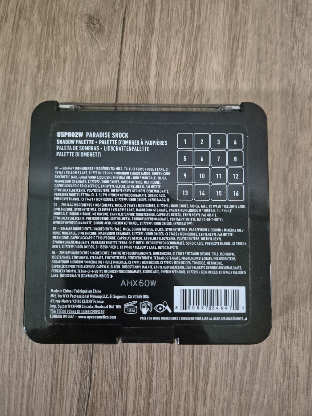 NYX Professional Makeup Make-up: NYX Ultimate Paradise Shock Lidschattenpalette – Gebraucht aus Oberriet SG von bae_2kbx 2