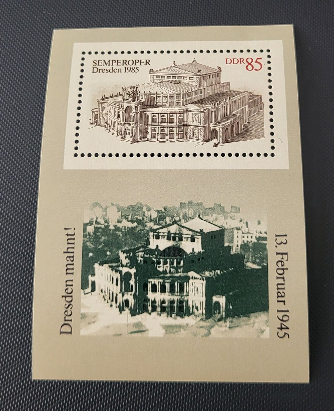 Tutti i francobolli: DDR 1985 briefmarke – Usato da St Gallen venduto da Stampsalshobby