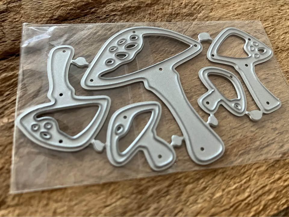 Sciablone: Neues Stanzschablonenset Pilze – Nuovo e nell'imballaggio originale da Effretikon venduto da wenuss 1