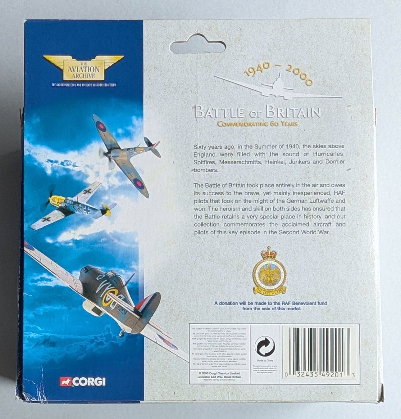 Corgi Toys Kit di modellismo & Modellini statici: Corgi Messerschmitt 109E, Modellflugzeug, 1/72 – Nuovo (secondo la descrizione) da Olten venduto da J.Cooper58 3